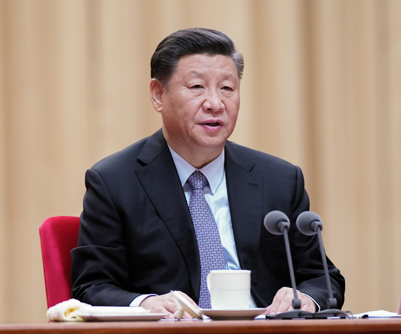 　　1月8日，“不忘初心、牢記使命”主題教育總結大會在北京召開。中共中央總書記、國家主席、中央軍委主席習近平出席會議并發(fā)表重要講話。